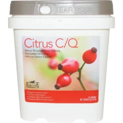 Equilite Herbals Citrus C/Q Immune Support Powder Horse Supplement, 2-lb Tub