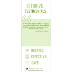 Daily Dose Equine GI Thrive Digestive Conditioner Powder Horse Supplement -Weaver Leather || Finish Line || Cavalor Shop 208392 pt3. AC SS1800 V1572892695