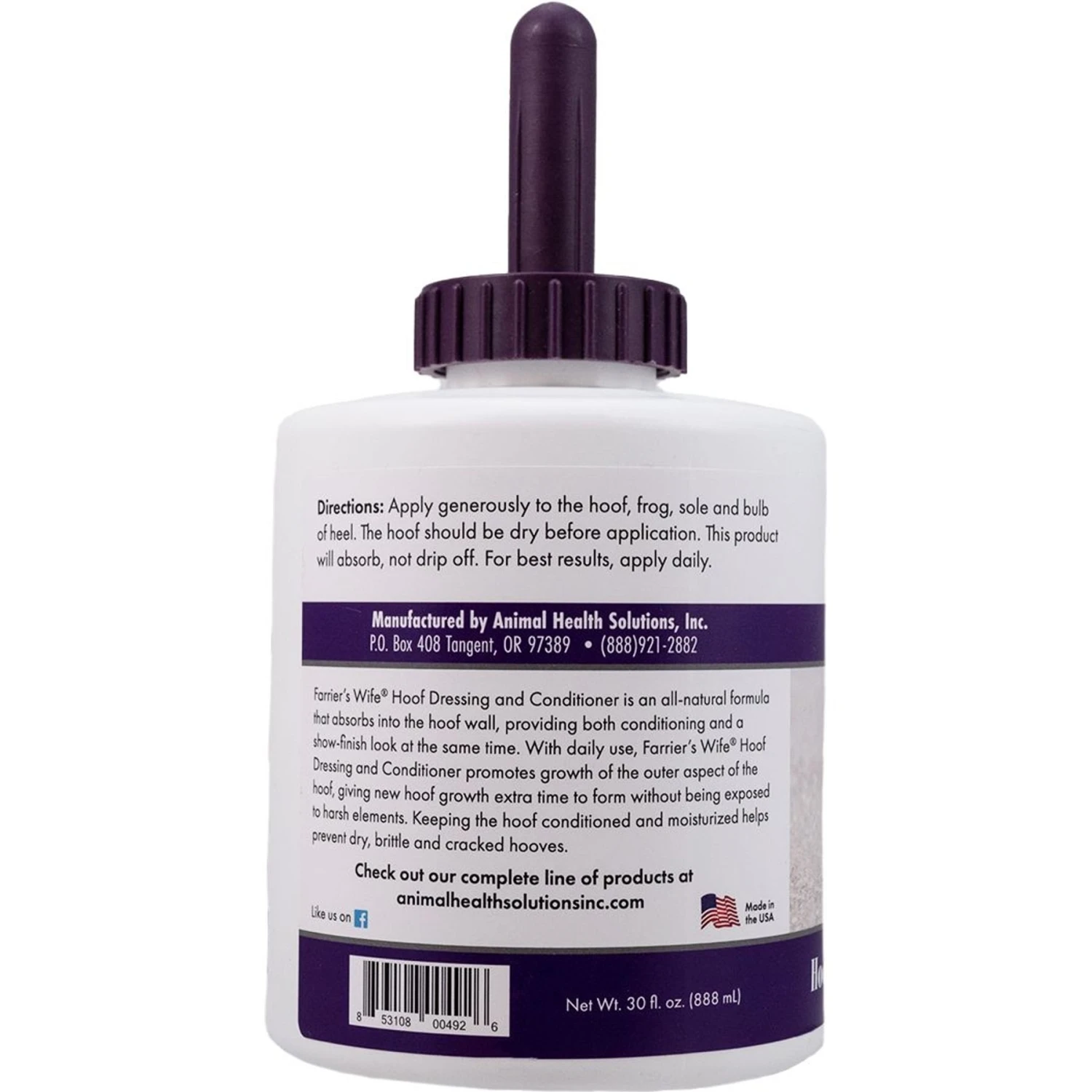Farrier's Wife Horse Hoof Care Dressing & Conditioner 2 Farrier's Wife Horse Hoof Care Dressing & Conditioner - Image 2