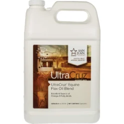 UltraCruz Flax Oil Blend Skin, Coat & Hoof Care Liquid Horse Supplement