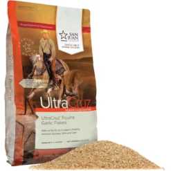 UltraCruz Garlic Flakes Immune Support Granules Horse Supplement