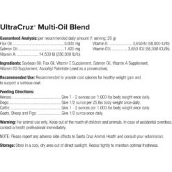 UltraCruz Multi-Oil Blend Skin & Coat Care Liquid Horse Supplement 7 UltraCruz Multi-Oil Blend Skin & Coat Care Liquid Horse Supplement -Weaver Leather || Finish Line || Cavalor Shop 211080 PT3. AC SS1800 V1668636867
