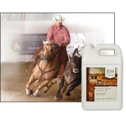 UltraCruz Pure Flax Oil Skin, Coat & Hoof Care Liquid Horse Supplement -Weaver Leather || Finish Line || Cavalor Shop 211092 PT2. AC SS1800 V1702598327
