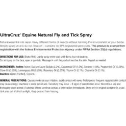 UltraCruz Natural Horse Fly & Tick Spray -Weaver Leather || Finish Line || Cavalor Shop 211303 PT8. AC SS1800 V1679517355