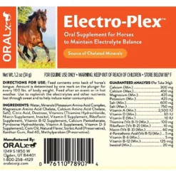 Oralx Electro-Plex Electolyte Recovery Paste Horse Supplement, 1.2-oz Syringe -Weaver Leather || Finish Line || Cavalor Shop 212006 PT1. AC SS1800 V1575308282
