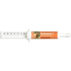 Oralx Rebound 3 Digestive Paste Horse Supplement, 1.2-oz Syringe