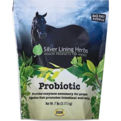 Silver Lining Herbs Probiotic Digestive Health Powder Horse Supplement, 7-lb