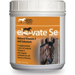 Kentucky Performance Products Elevate Se Vitamin E & Selenium Powder Horse Supplement, 2-lb Jar