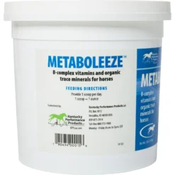 Kentucky Performance Products Metaboleeze Metabolic Support Powder Horse Supplement, 3-lb Tub -Weaver Leather || Finish Line || Cavalor Shop 214094 PT3. AC SS1800 V1704320863