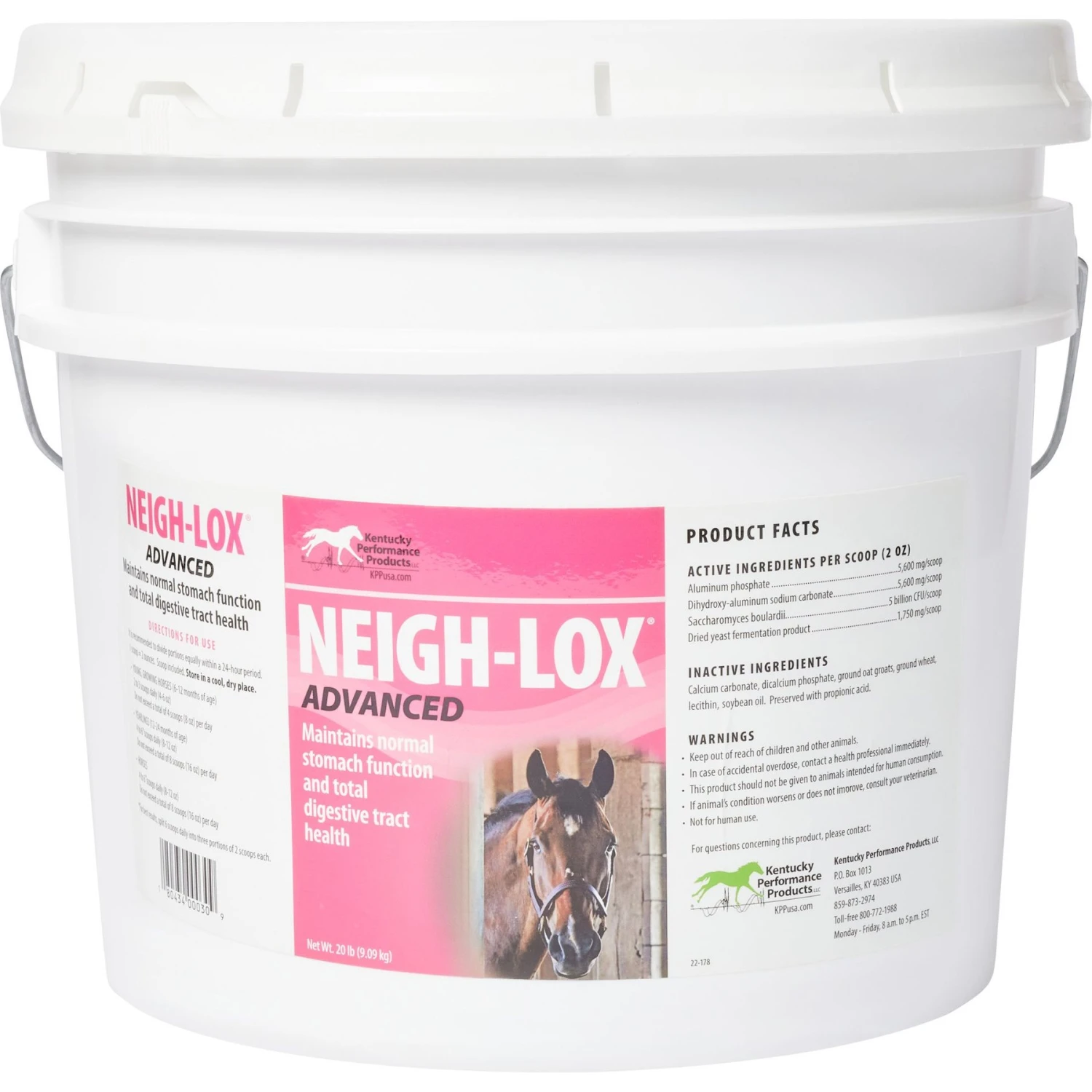 Kentucky Performance Products Neigh-Lox Advanced Digestive Health Pellet Horse Supplement 1 Kentucky Performance Products Neigh-Lox Advanced Digestive Health Pellet Horse Supplement