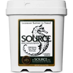 Source Original Dry Meal Formula Skin, Coat & Hoof Care Powder Horse Supplement