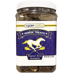Equine Edibles Tropical Twist Nugget Horse Treats, 2-lb Tub