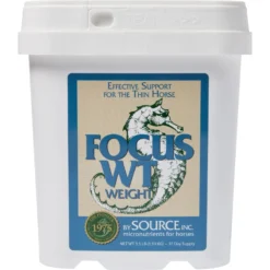 Focus By Source Inc. WT Weight Gain Powder Horse Supplement