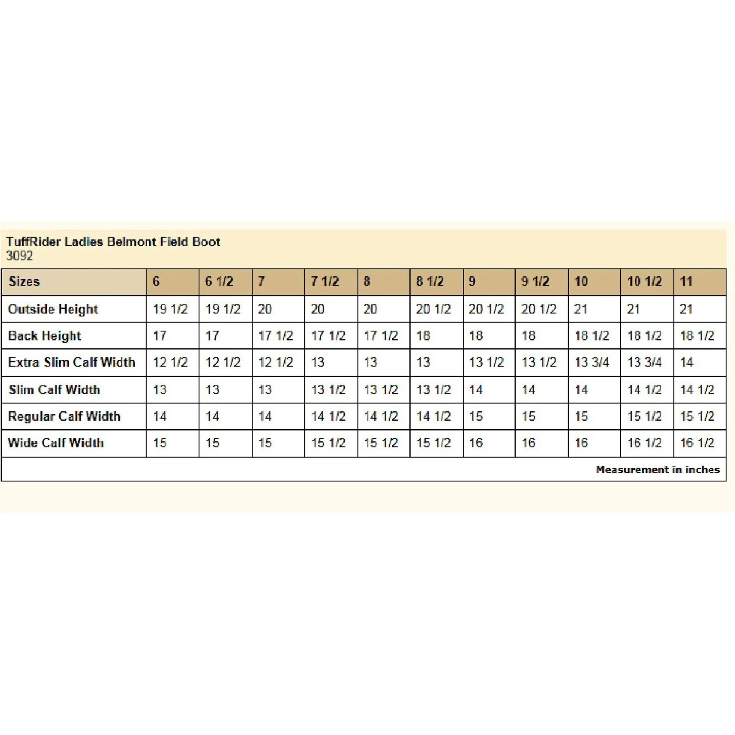 TuffRider Ladies Belmont Field Boots 2 TuffRider Ladies Belmont Field Boots - Image 2