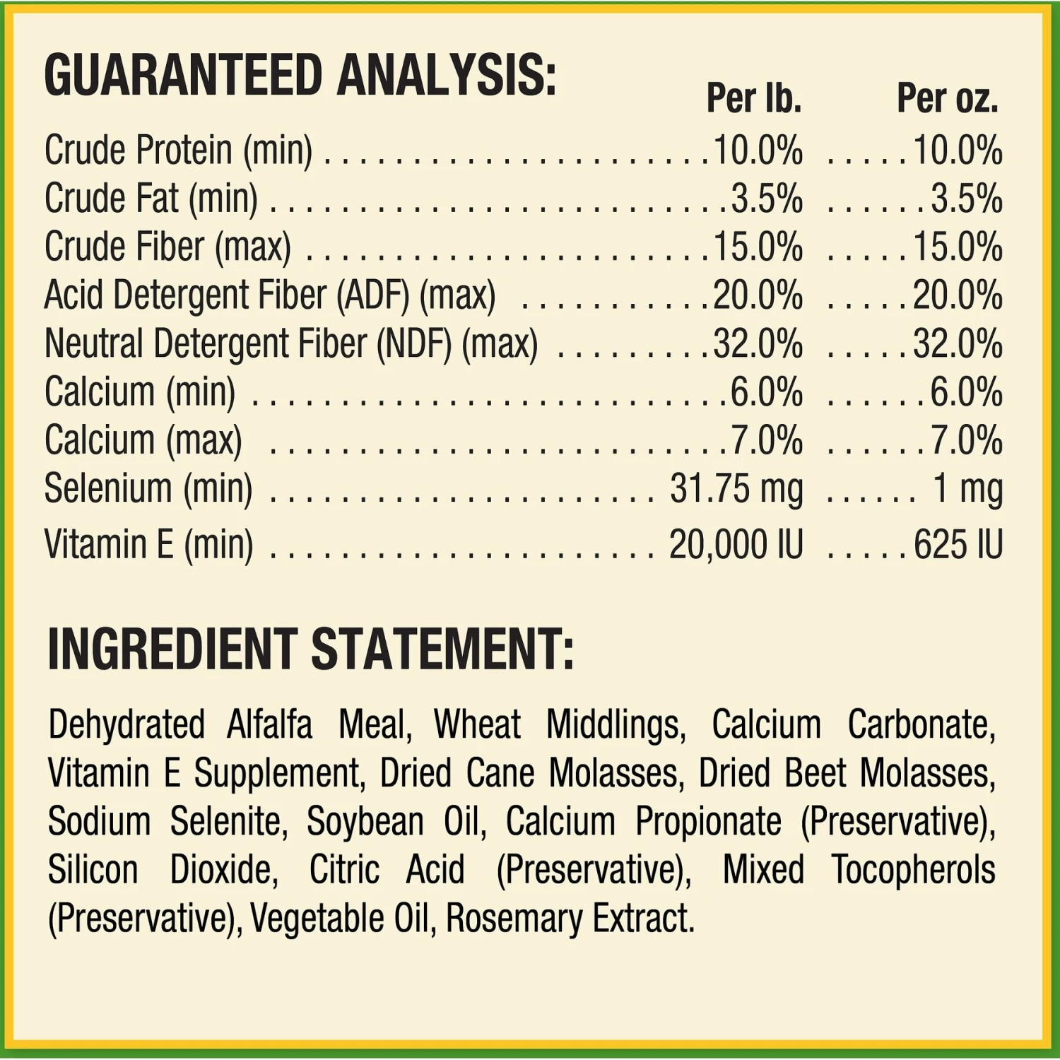 Farnam Vita-Min E & Selenium Antioxidant Soft Chew Horse Supplement, 3-lb Bucket 6 Farnam Vita-Min E & Selenium Antioxidant Soft Chew Horse Supplement, 3-lb Bucket - Image 6