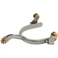 Weaver Leather Engraved Band Ladies' Roping Spurs