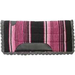 Weaver Leather Economy Scalloped Felt Lined Navajo Horse Saddle Pad