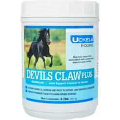 Uckele Devils Claw Plus Powder Horse Supplement, 2-lb Jar