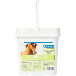 Uckele Lung Eq Respiratory Support Pellets Horse Supplement, 4-lb Bucket