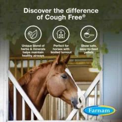Farnam Cough Free Equine Respiratory Health Pellets Horse Supplement -Weaver Leather || Finish Line || Cavalor Shop 234089 PT2. AC SS1800 V1692212195