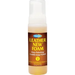Farnam Leather New Foam Easy-Polishing Horse Saddle Soap, 7-oz Bottle