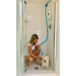 Rinseroo Bathe Anywhere Pet Rinser Hose Attachment, 6-ft, Blue -Weaver Leather || Finish Line || Cavalor Shop 236016 PT6. AC SS1800 V1590006117