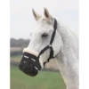 Shires Equestrian Products Deluxe Comfort Horse Grazing Muzzle, Black