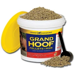 Grand Meadows Grand Hoof Pellets + MSM Hoof Support Formula Horse Supplement