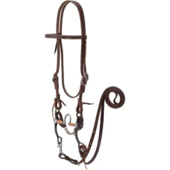 Weaver Leather Working Tack Horse Bridle & Correction Mouth Bit