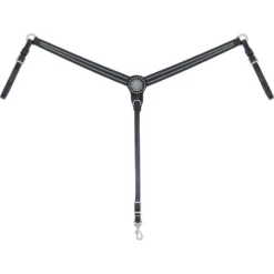 Weaver Leather Back In Black Tapered Horse Breast Collar