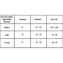 Paris Tack Classic Flat English Hunter Bridle With Laced Reins 5 Paris Tack Classic Flat English Hunter Bridle With Laced Reins -Weaver Leather || Finish Line || Cavalor Shop 242248 PT2. AC SS1800 V1598553963