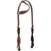 Weaver Leather Texas Star Flat Sliding Ear Horse Headstall