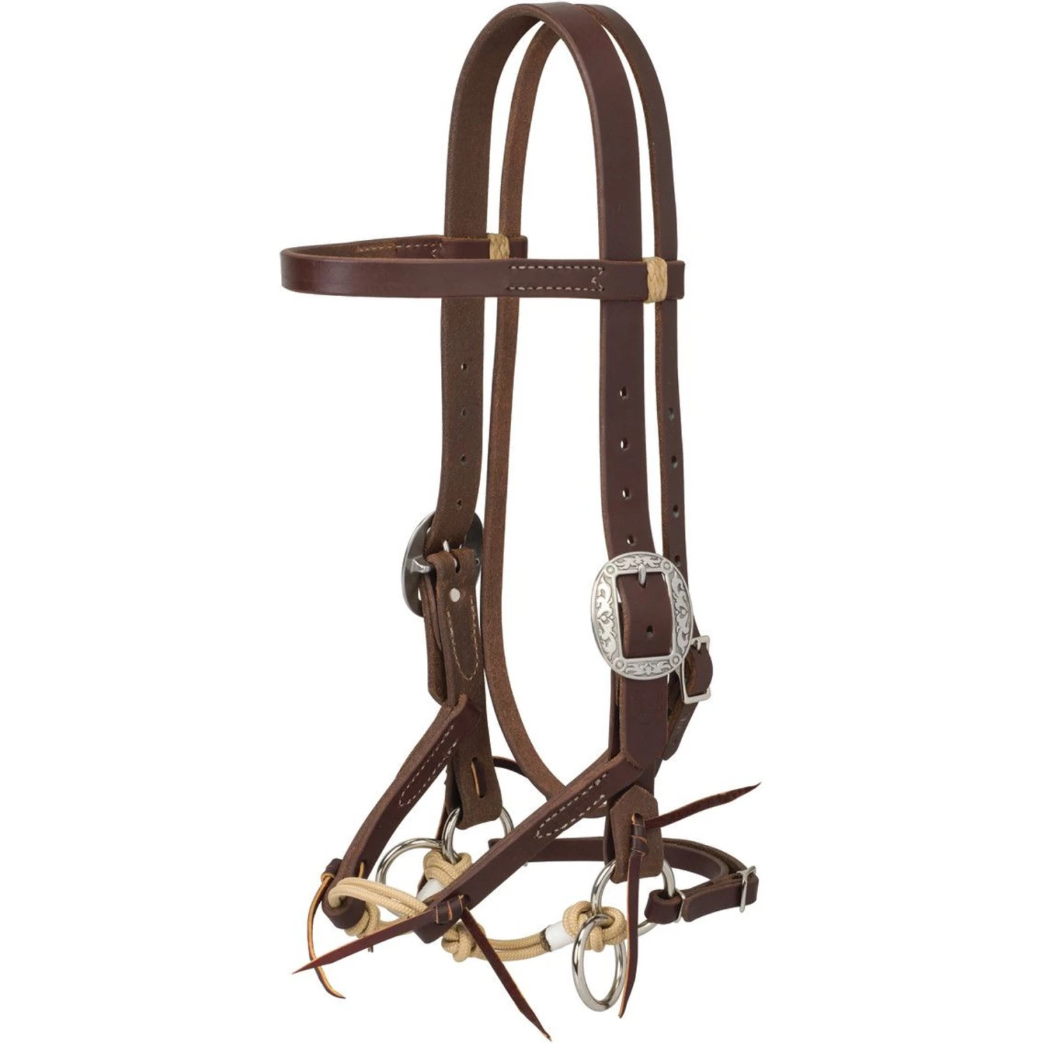 Weaver Leather Justin Dunn Bitless Horse Bridle 1 Weaver Leather Justin Dunn Bitless Horse Bridle