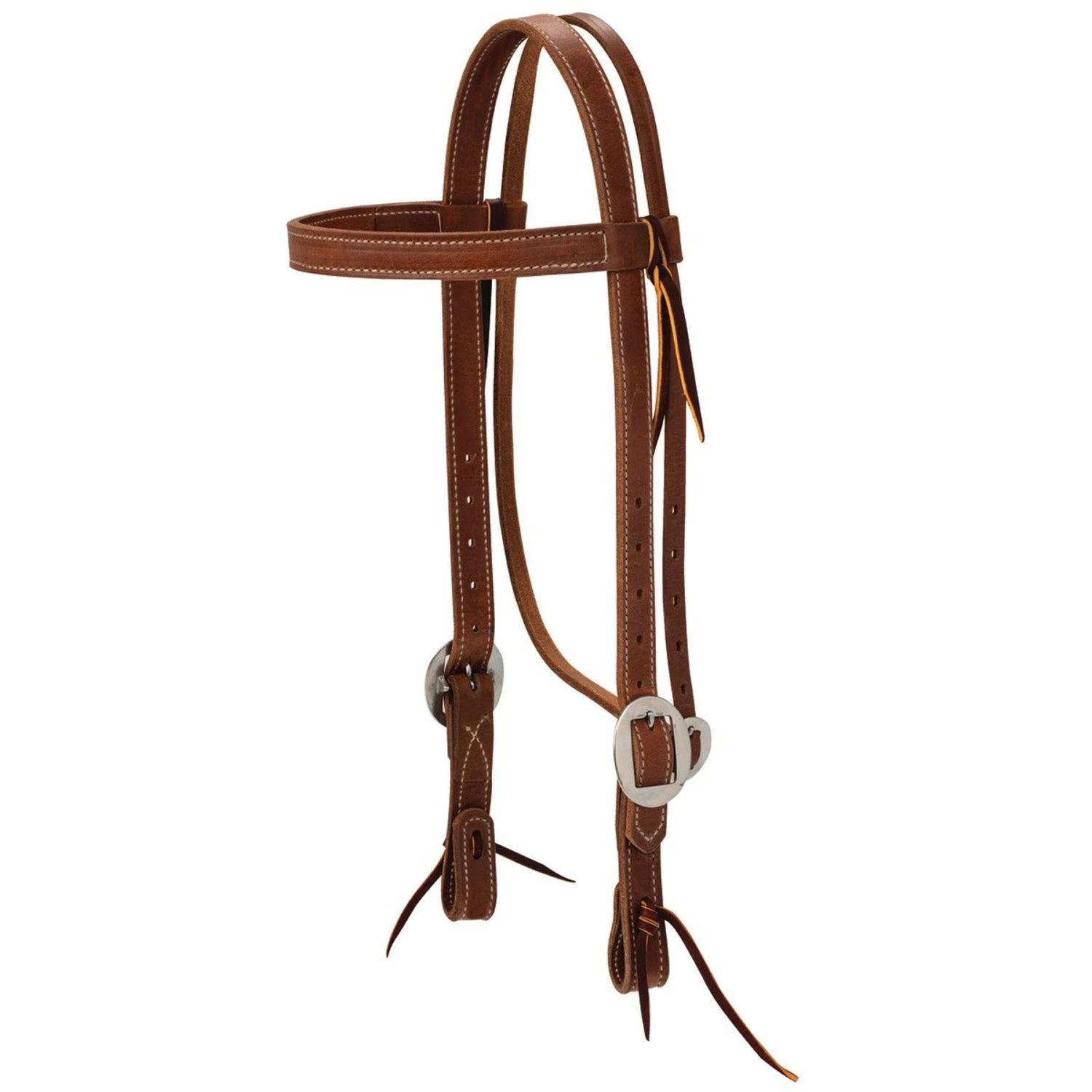 Weaver Leather Protack 1-in Horse Browband Headstall 1 Weaver Leather Protack 1-in Horse Browband Headstall
