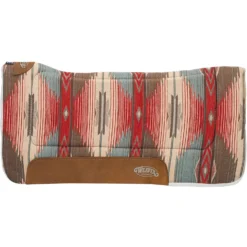 Weaver Leather Contoured Felt Insert & Merino Wool Fleece Bottom Horse Saddle Pad