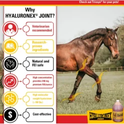 Hyaluronex Joint Support Liquid Horse Supplement -Weaver Leather || Finish Line || Cavalor Shop 251351 PT4. AC SS1800 V1659634889