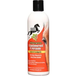 Happy Horse Wintergreen Horse Liniment Cream, 16-oz Bottle