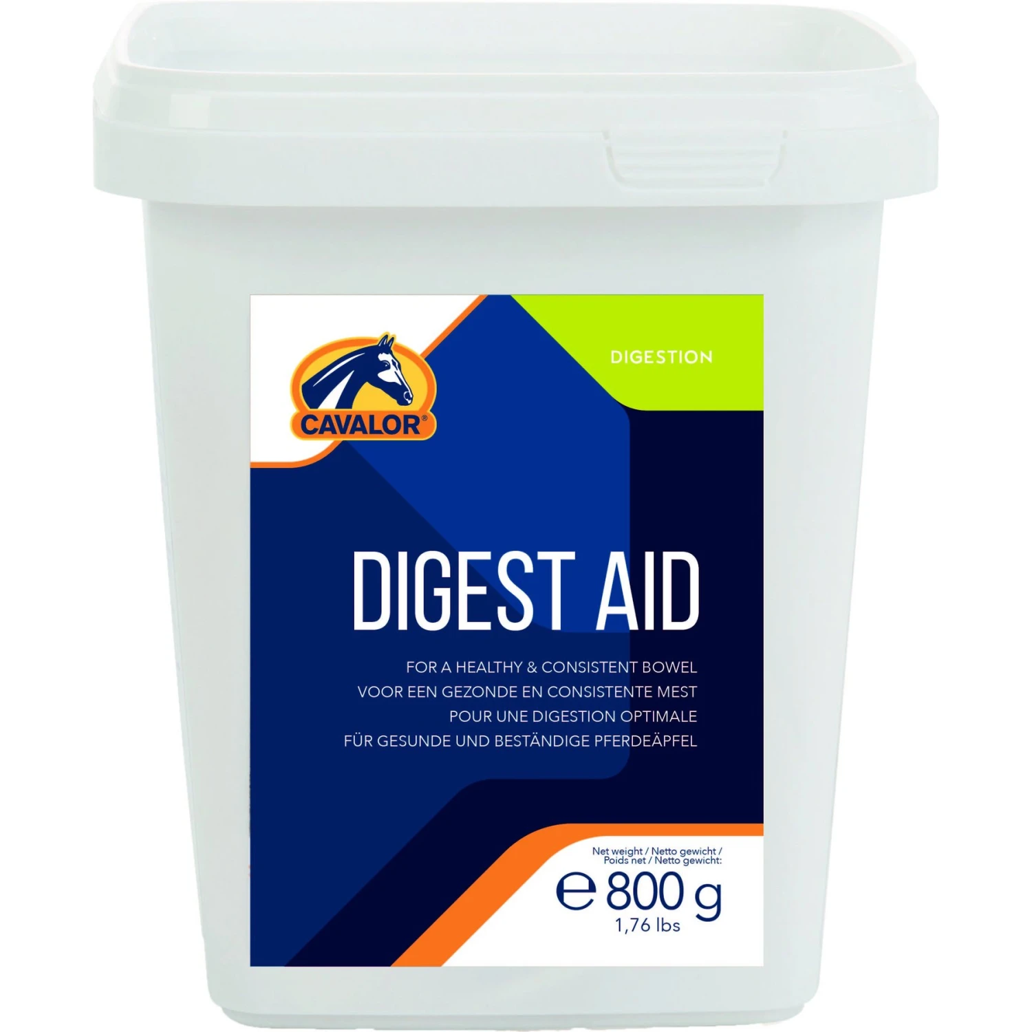 Cavalor Digest Aid Digestive Health Powder Horse Supplement, 800-gram Tub 1 Cavalor Digest Aid Digestive Health Powder Horse Supplement, 800-gram Tub