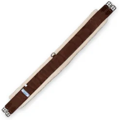 Stübben Removable Fleece Horse Long Girth, Brown