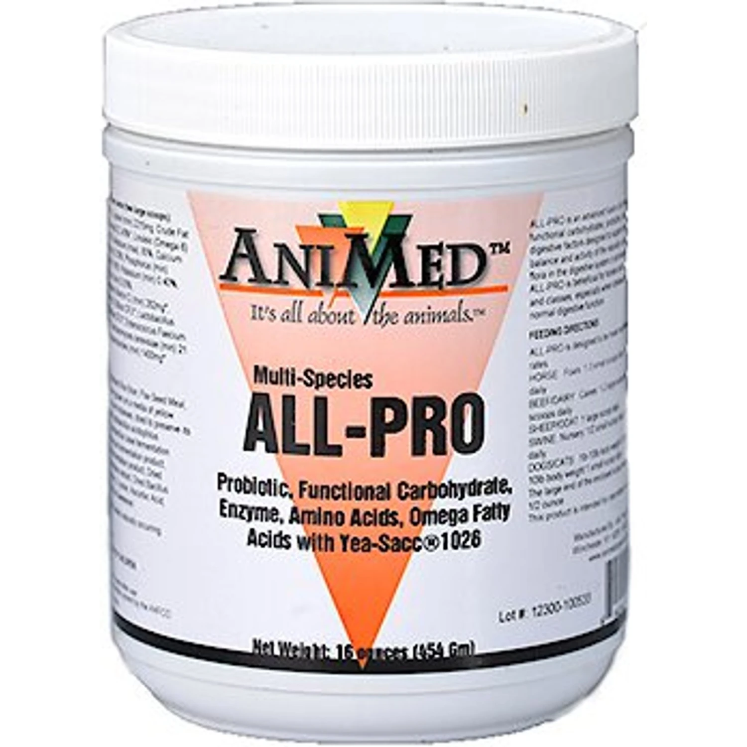 AniMed Multi-Species All Pro Horse Supplement, 16-oz Bottle 1 AniMed Multi-Species All Pro Horse Supplement, 16-oz Bottle