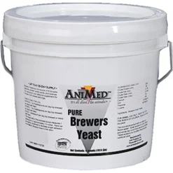 AniMed Pure Brewers Yeast Horse Supplement, 4-lb Tub