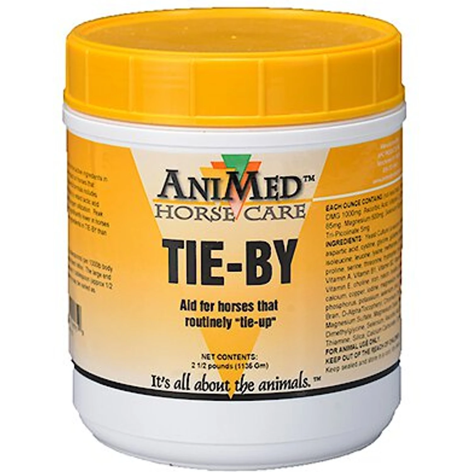 AniMed Tie-By Horse Supplement, 2.5-lb Tub 1 AniMed Tie-By Horse Supplement, 2.5-lb Tub