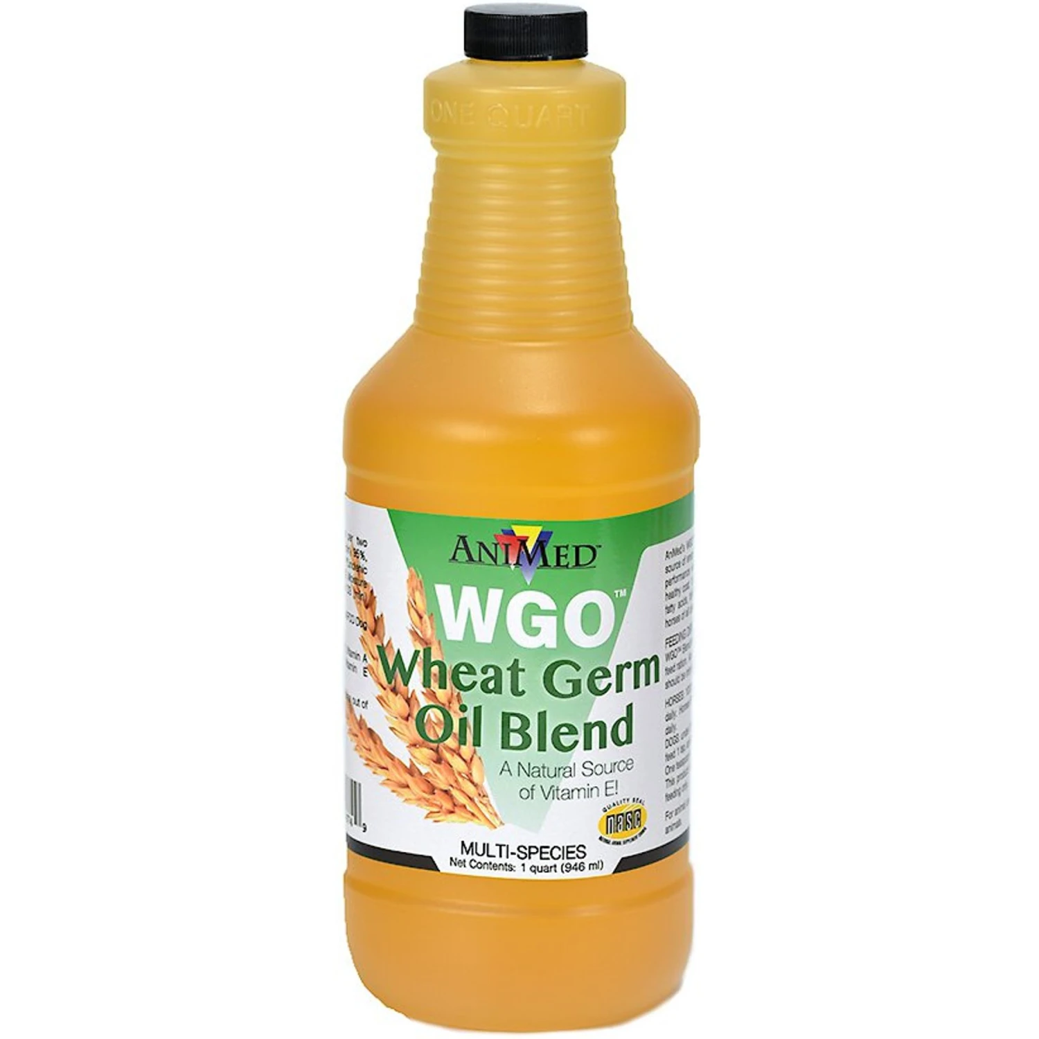AniMed WGO Wheat Germ Oil Blend Horse Supplement, 1-qt Bottle 1 AniMed WGO Wheat Germ Oil Blend Horse Supplement, 1-qt Bottle