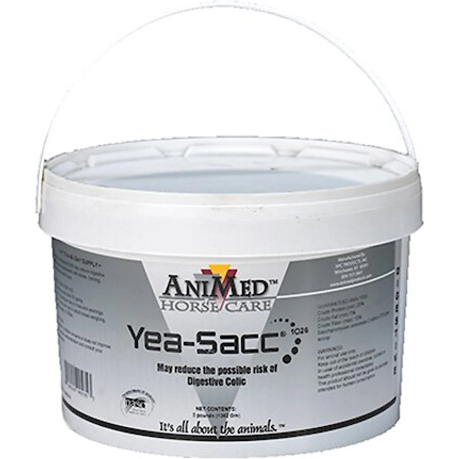 AniMed Yea-Sacc Horse Supplement, 3-lb Tub 1 AniMed Yea-Sacc Horse Supplement, 3-lb Tub