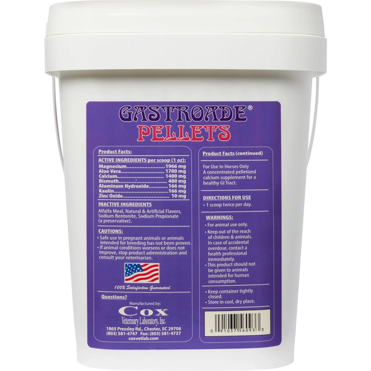 Cox Vet Lab Gastroade Pellets Horse Supplement 2 Cox Vet Lab Gastroade Pellets Horse Supplement - Image 2