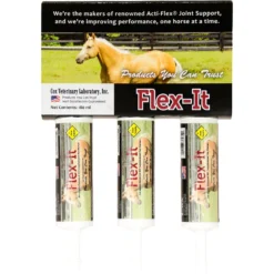 Cox Vet Lab Flex-It Paste Horse Supplement, 60-mL Tube, Pack Of 3