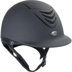 IRH IR4G Matte Black Finish & Matte Black Vent Riding Helmet