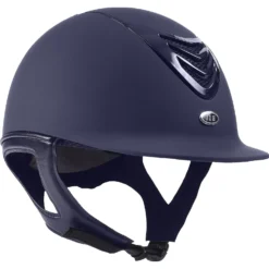 IRH IR4G Matte Navy Finish & Gloss Navy Vent Riding Helmet