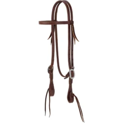 Weaver Leather ProTack Oiled Pineapple Knot Horse Browband Headstall