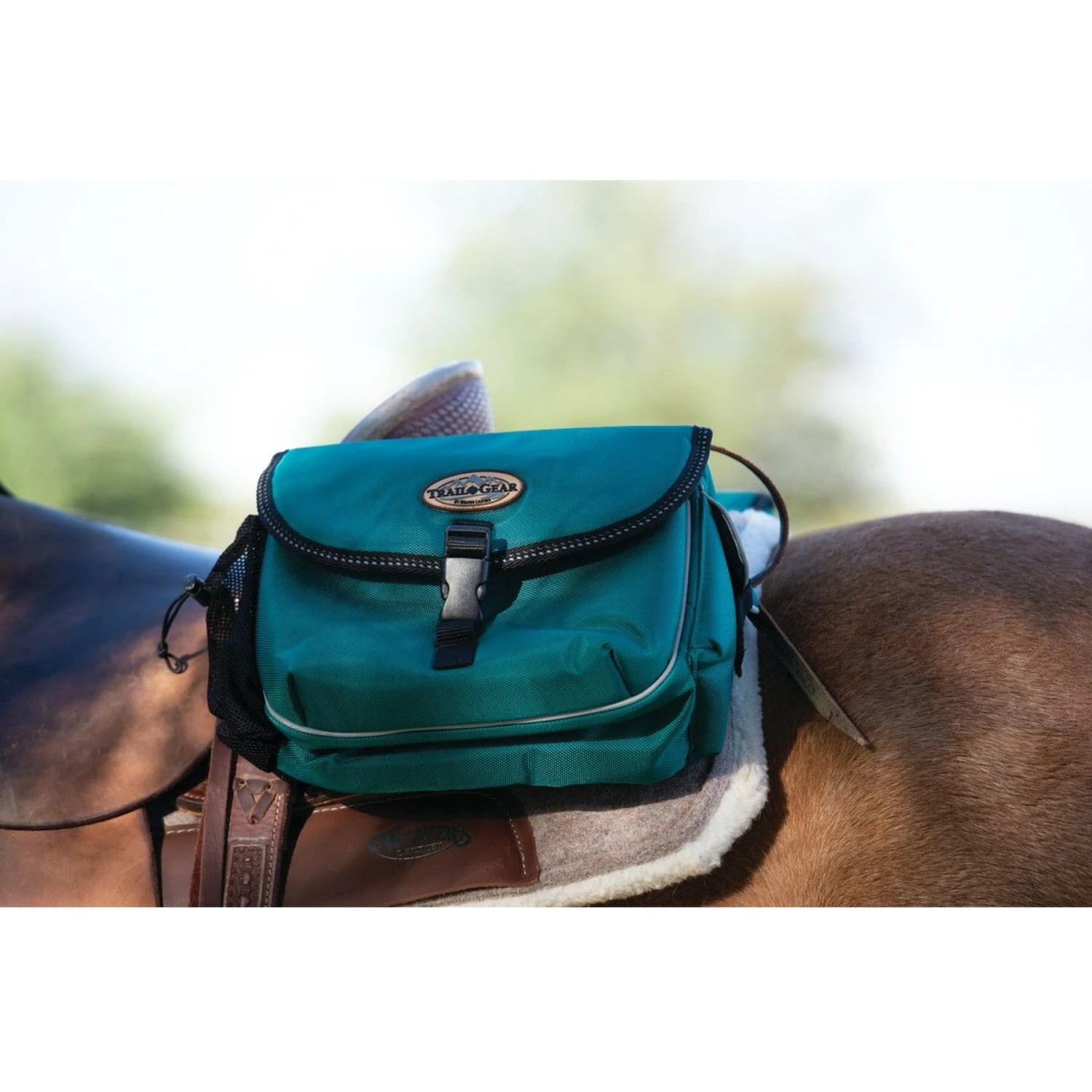 Weaver Leather Trail Gear Horse Saddle Bags 2 Weaver Leather Trail Gear Horse Saddle Bags - Image 2